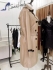 Burberry genuine leather trench coat